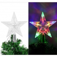 Božićna svjetleća zvijezda - svjetlo u boji