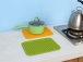 Kuhinjska silikonska podloga - zelena