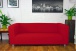 Elastičan pokrivač za kauč - crveni